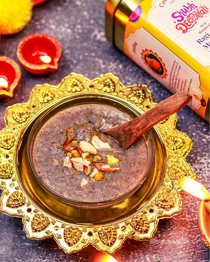 Handmade Ragi Moong Dry Fruit Mix