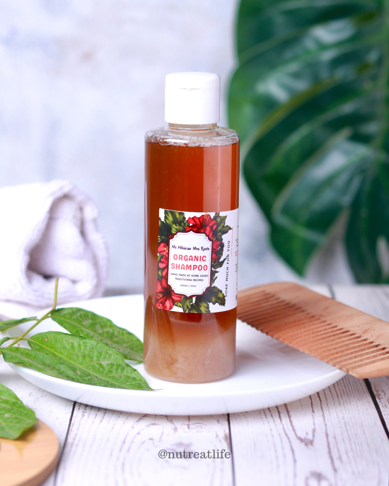 Mr. Hibiscus Mrs. Reeta Organic Shampoo | Soap much for you - Nutreatlife