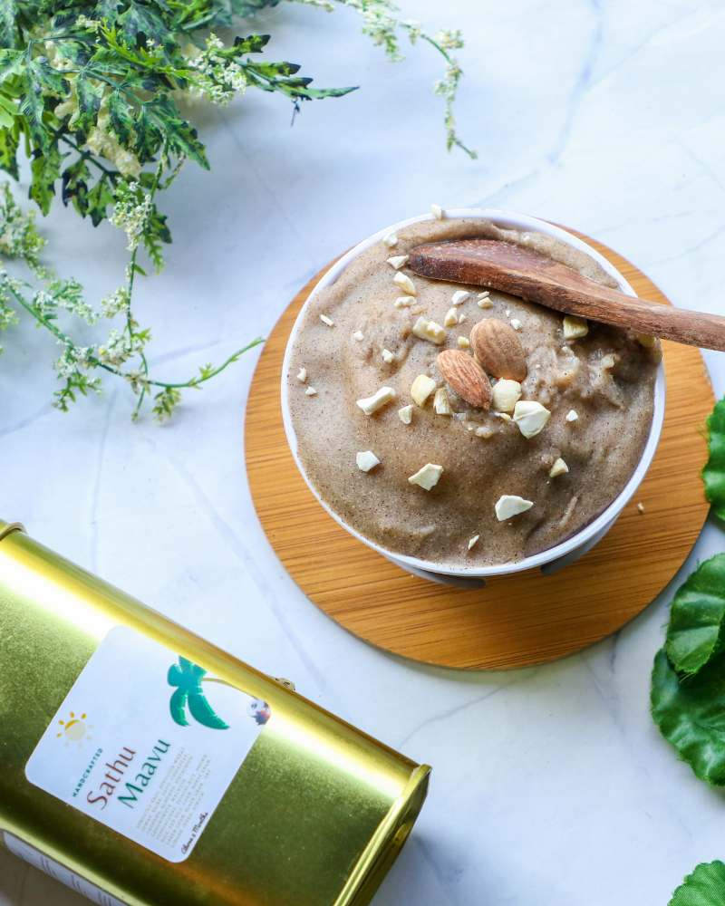 Sathu Maavu | Sprouted Porridge Mix - Nutreatlife