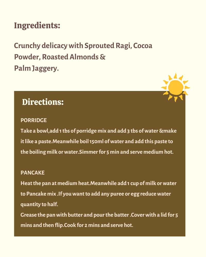 Choco Ragi Almond- Trail Pack - Nutreatlife