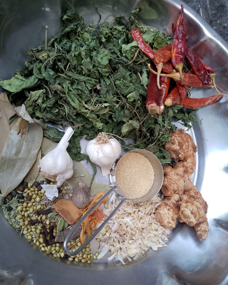 Traditional Curry Powders (Kaaram Podis) – Healthy, Protein-Rich & Handcrafted