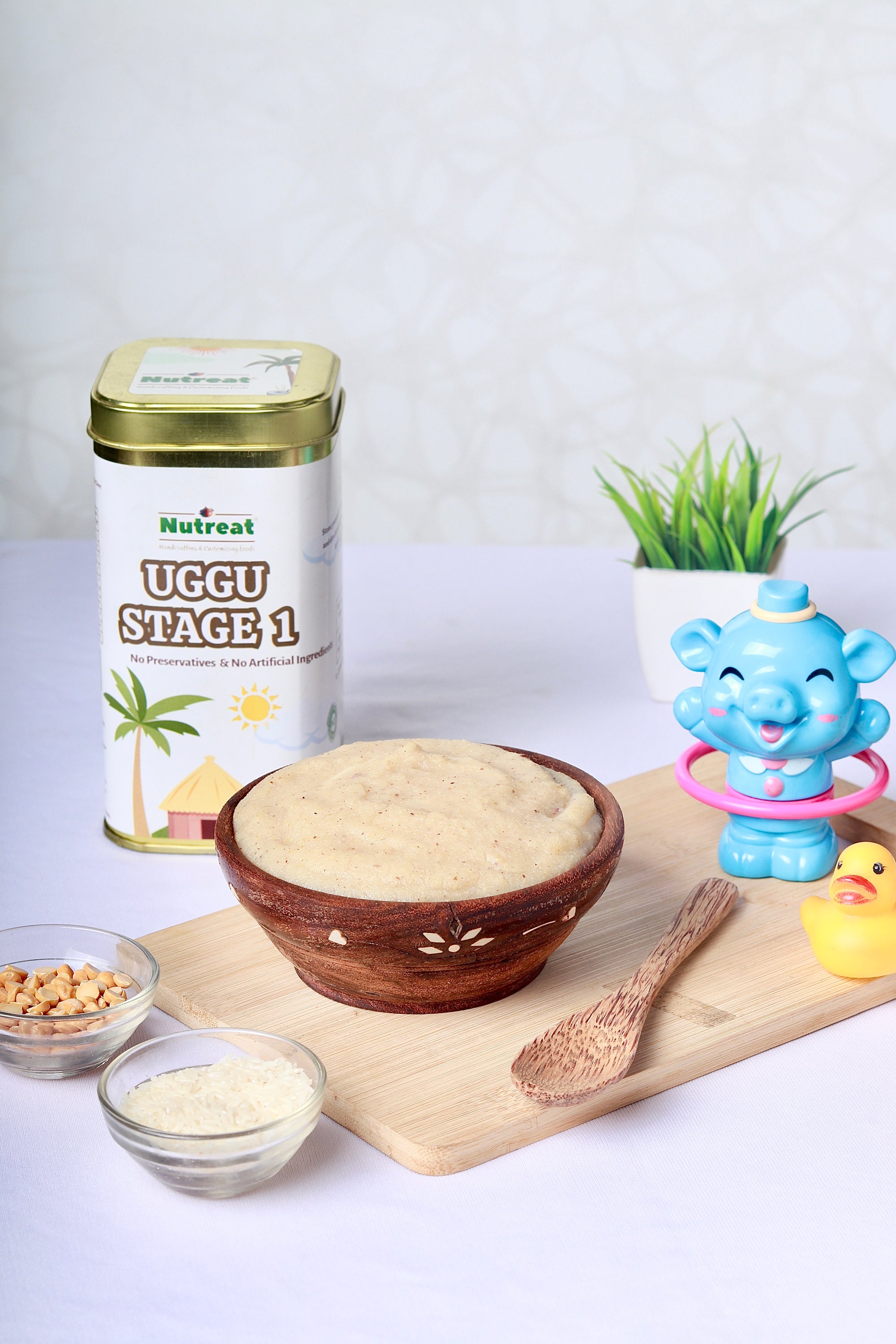Nutreat Uggu Stage 1 – Traditional Multigrain Baby Cereal for 6+ Months