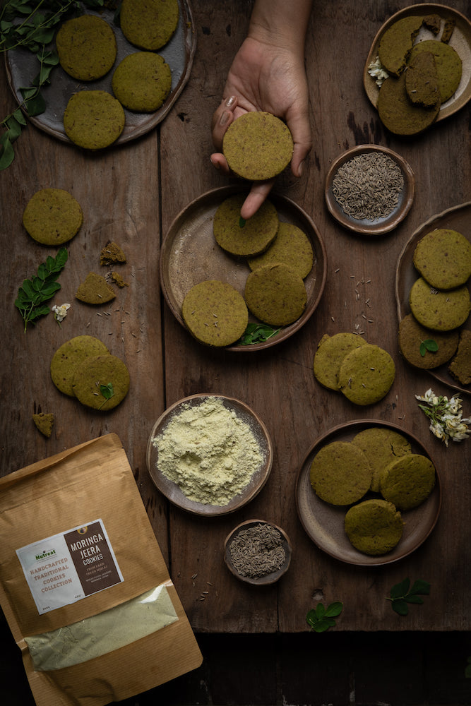 Moringa Jeera cookies