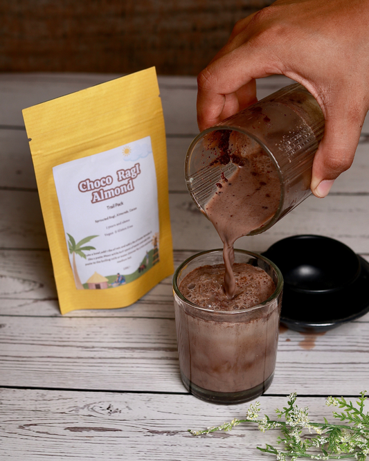 Choco Ragi Almond- Trail Pack - Nutreatlife