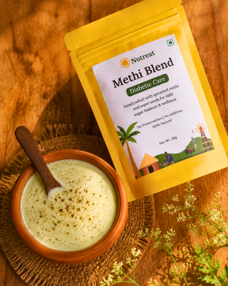 Sprouted Methi Blend for Daily Sugar Balance & Sustained Energy