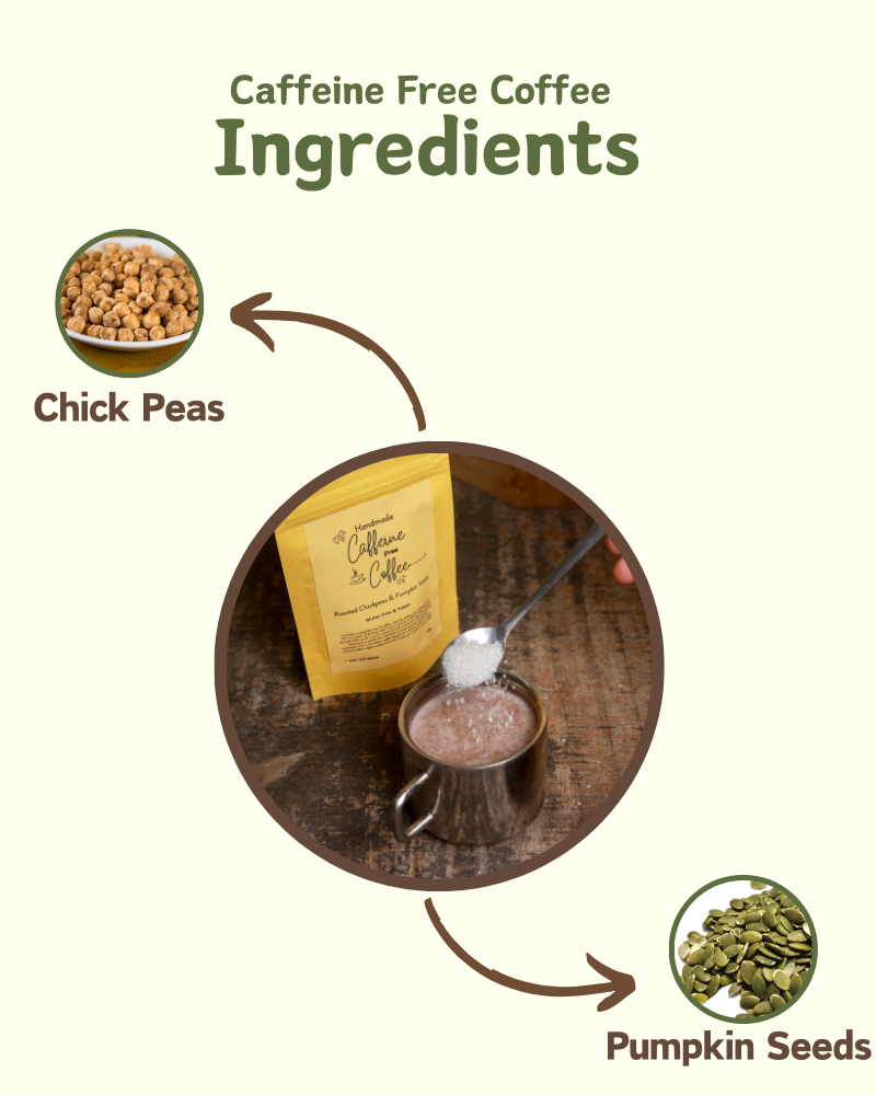 Caffeine Free Coffee- Chick Pea Coffee - Nutreatlife