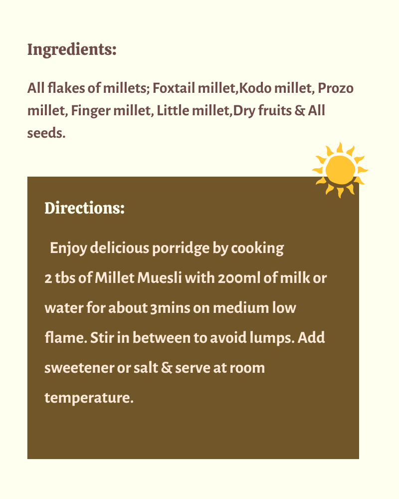 Millet Muesli - Nutreatlife
